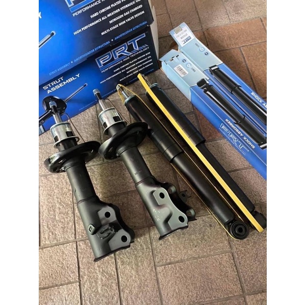 PRT High-Quality Shock Absorbers for Nissan Almera Note N17 E12 Eco Car, 2009-2019, 3-Year Warranty, 66,000 km Range ราคา 850 บาท*ส่งฟรี