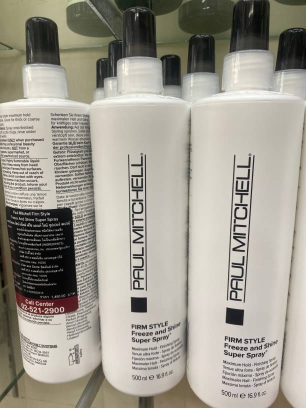 แท้ฉลากไทย Paul Mitchell Firm Style Freeze & Shine Super Spray 500ml ราคา 1,232 บาท*ส่งฟรี