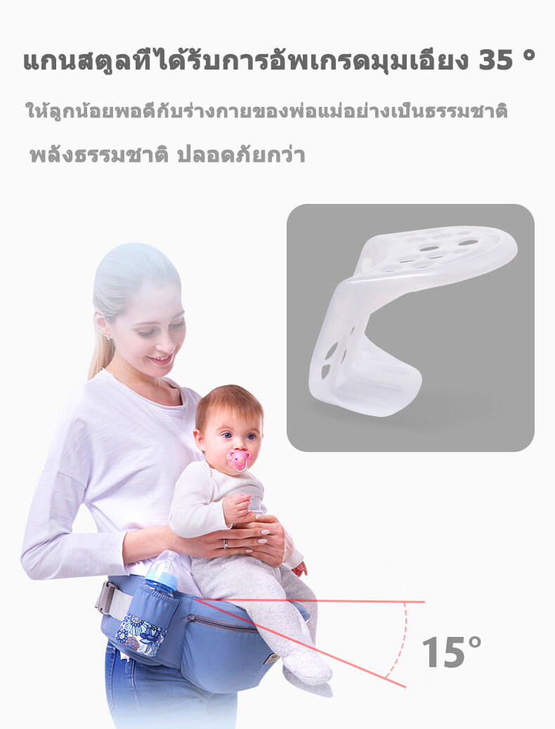 เกี่ยวกับ Baby Safe เป้อุ้มเด็ก กระเป๋าอุ้มเด็ก0-30kg ผ้าอุ้มเด็กทารกแรกเกิด ถนอมศรีษะ ที่อุ้มเด็กถอดแยกได้ Baby Carrier