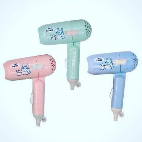JMF Hair Dryer ไดร์เป่าผม 1000W รุ่น ET8520 ไดร์ พกพา อันเล็ก พับได้ JMF Hair Dryer ไดร์เป่าผม 1000W รุ่น ET8520 ไดร์ พกพา อันเล็ก พับได้