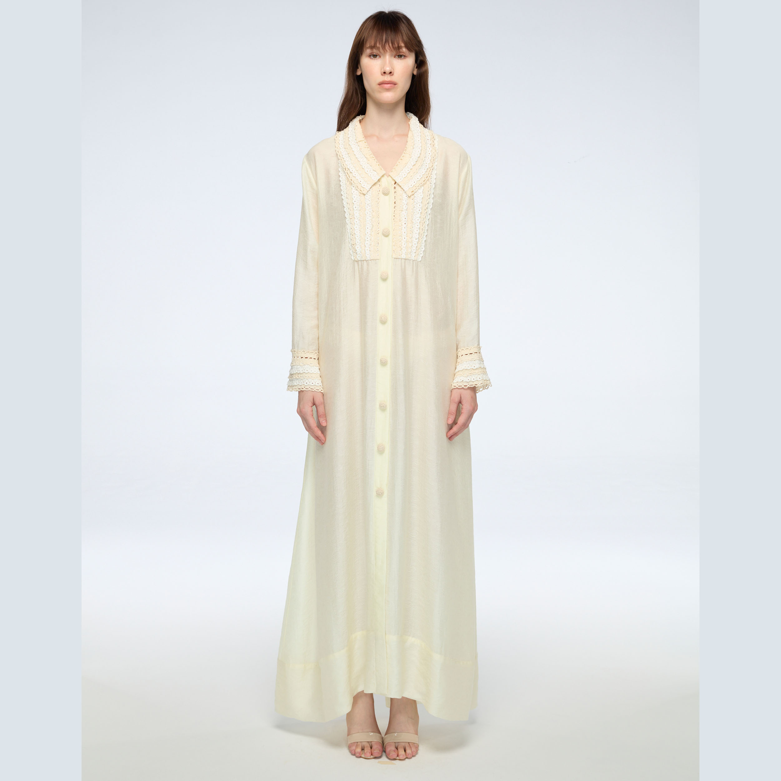 [PF24] JANESUDA Long dress เดรสยาว เดรสยาวผ้าซีฟอง ราคา 6,750 บาท*ส่งฟรี