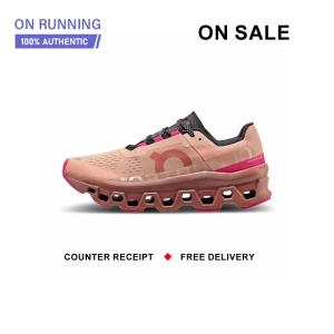 สินค้า ใหม่และแท้ On Running Cloudmonster \" Red \" รองเท้ากีฬา 61.98283 รับประกัน 1 ปี