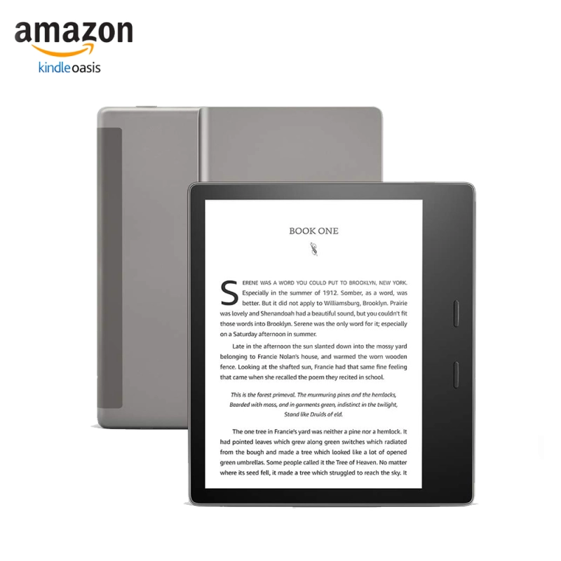 ภาพหน้าปกสินค้าAll-New Kindle Oasis (10th Gen) with adjustable warm light เครื่องอ่านหนังสือ Amazon หน้าจอขนาด 7 นิ้ว By Mac Modern