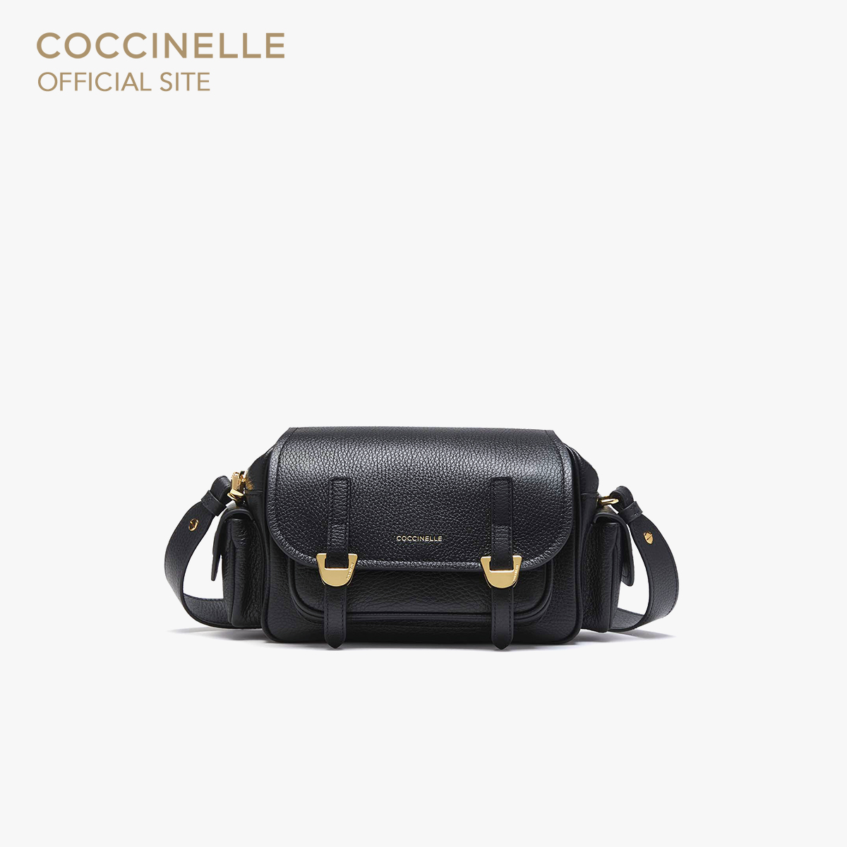 COCCINELLE CAMPUS CROSSBODY BAG 150201 NOIR ราคา 15,900 บาท*ส่งฟรี