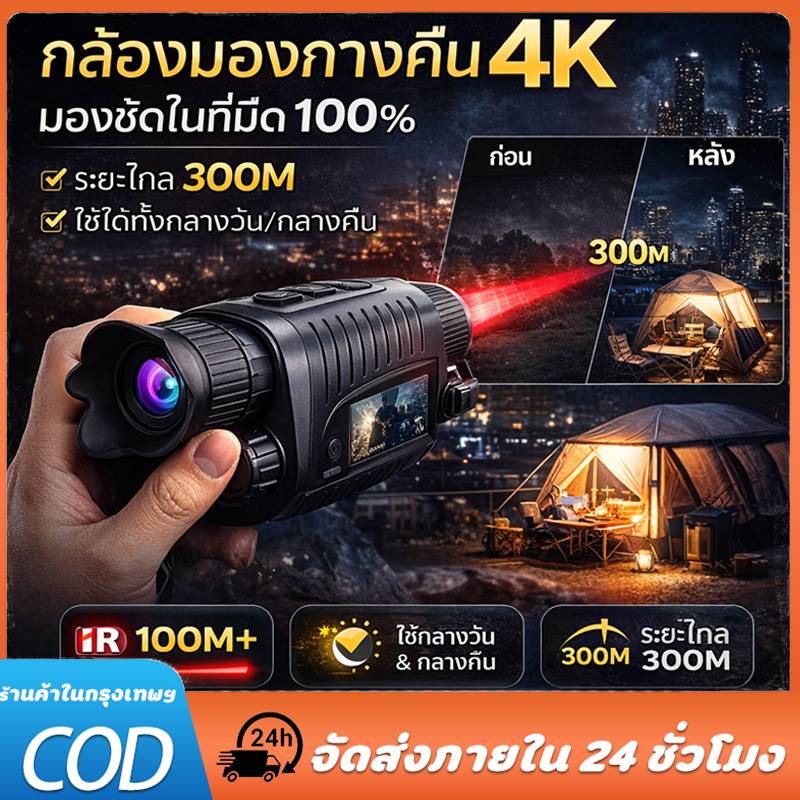 Hodepart External Telephoto Lens for High-Powered Binoculars 36X25 Aluminum Alloy Photography Tour Concert Artifact ราคา 740 บาท*ส่งฟรี