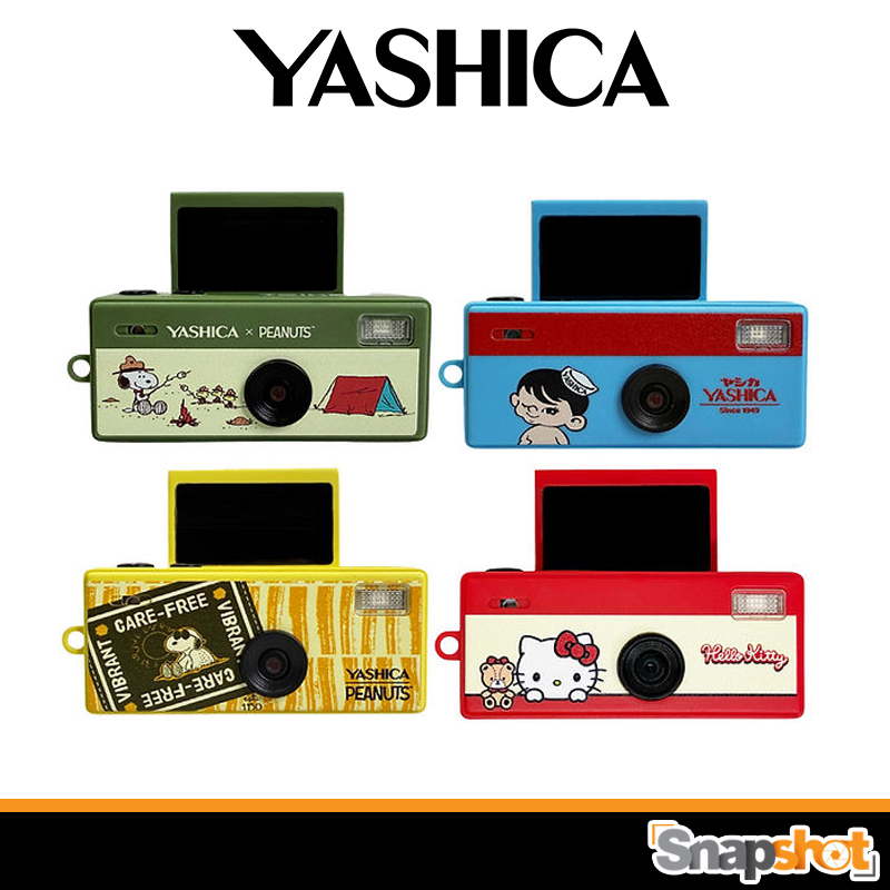 กล้องถ่ายรูป กล้องดิจิตอลมิลเลอร์เลส กล้องดิจิตอลพวงกุญแจ Yashica Funtastic ประกันศูนย์