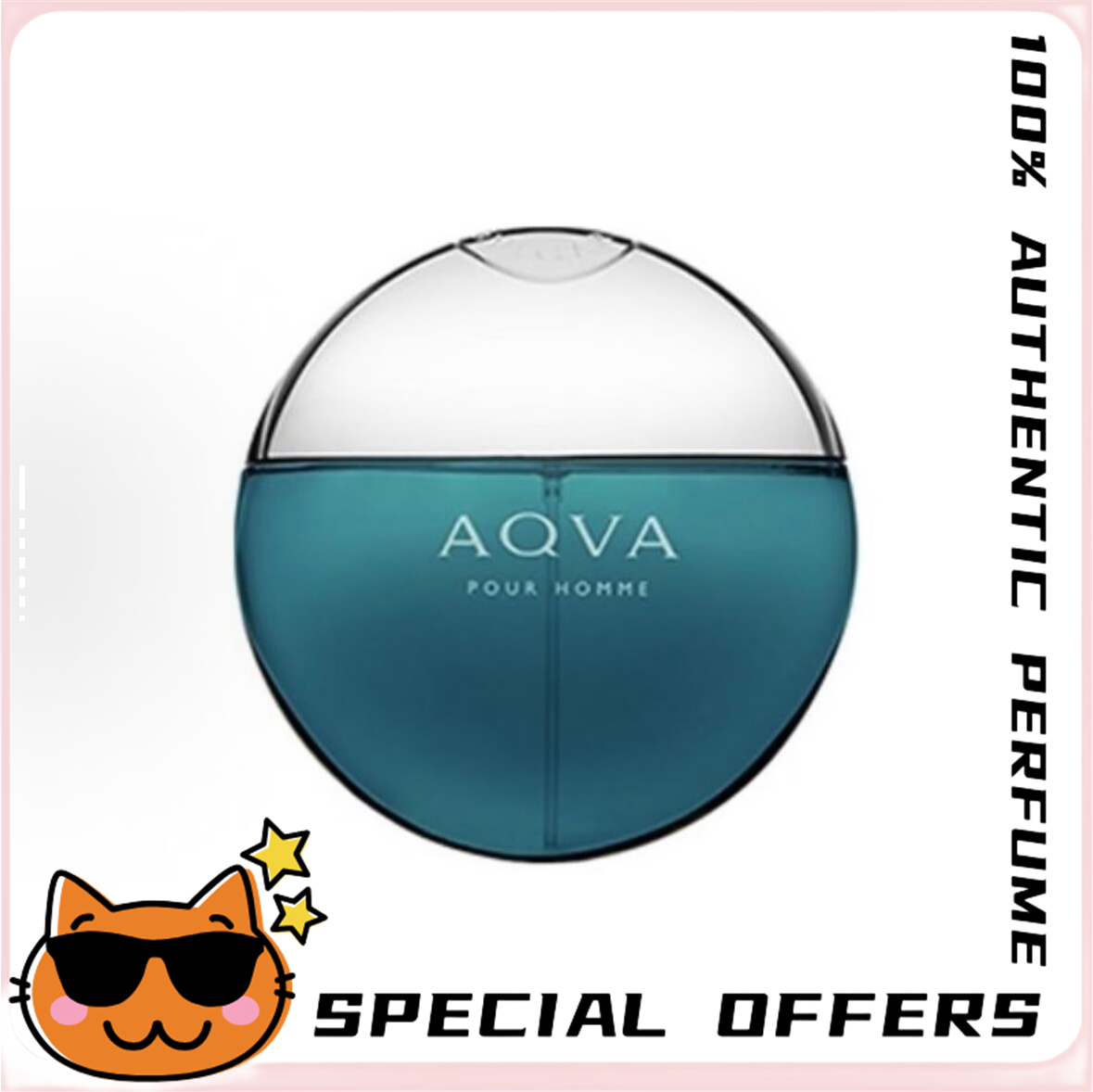100% Authentic Bvlgari Aqva Pour Homme + Eau De Toilette +100Ml ราคา 2,836 บาท*ส่งฟรี