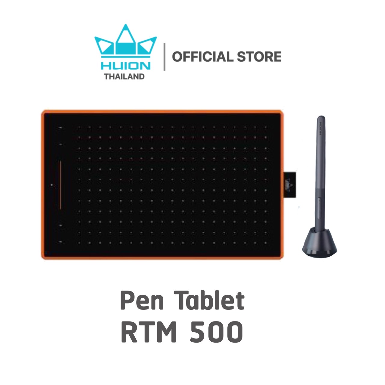 เมาส์ปากกา Huion RTM500 (รุ่นใหม่-รับประกัน 2 ปี-มีศูนย์ไทย) pen mouse สำหรับวาดภาพกราฟฟิก ราคา 3,200 บาท*ส่งฟรี