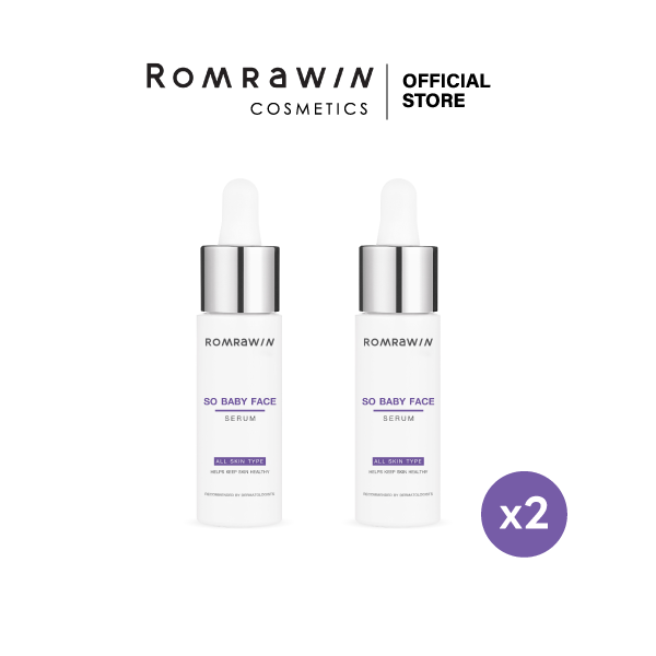 [1 Get 1 Free] Romrawin so Baby Face Serum 12ml. (Expires 261026) Moisturizing Serum ราคา 1,100 บาท*ส่งฟรี