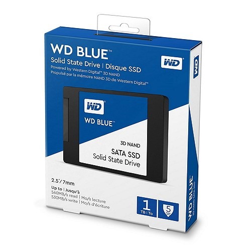 รายละเอียดเพิ่มเติมเกี่ยวกับ ⚡️ WD SSD BLUE SATA 1TB (WDS100T2B0A)(เอสเอสดี) WD SSD SATA3 2.5/ Warranty 5 YEAR BY SYNNEX