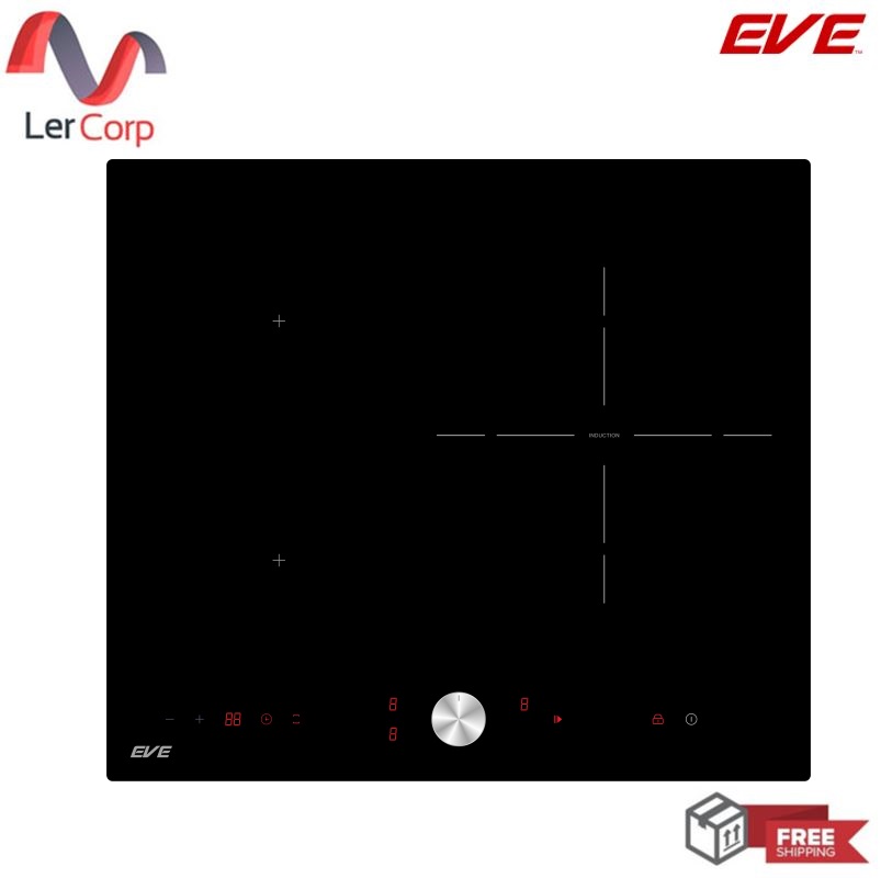 (Eve) เตาฝังอินดักชั่น 3 หัว (เตา induction) HB60-1FZ1RIND/KTC ราคา 17,990 บาท*ส่งฟรี