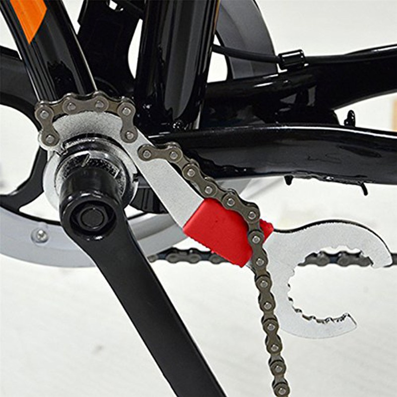 คำอธิบายเพิ่มเติมเกี่ยวกับ 3 In 1ชุดเครื่องมือซ่อมจักรยาน ถอดกะโหลก ถอดเฟือง ถอดขาจาน ประแจล็อคเฟือง