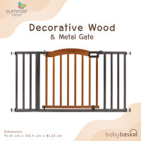 Decorative Wood & Metal Gate