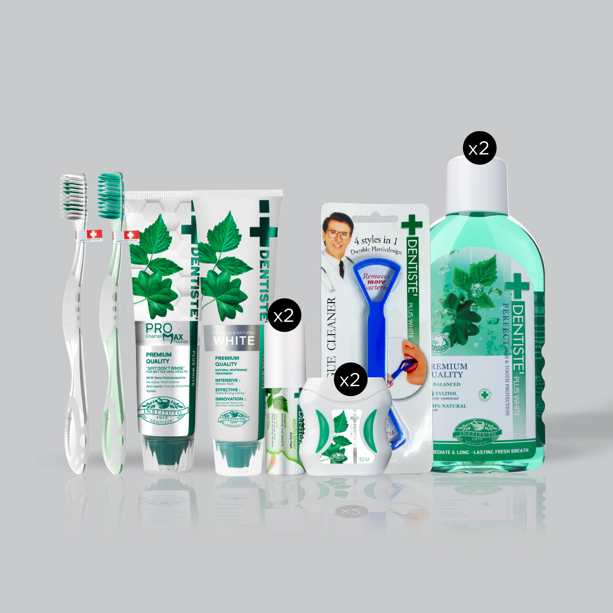Radiant Natural White Set Oral Cleaning Set ราคา 2,419 บาท*ส่งฟรี