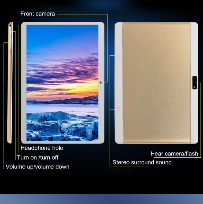 ลองดูภาพสินค้า Realmi Thailand Store 🚀 สินค้าใหม่ 2021 เเท๊ปเล็ต แทปเล็ตราคาถูก แท็บเล็ต มือ1 แท็บเล็ตของแท้ ระบบปฎิบัติการ Android 9.0 หน้าจอความละเอียดสูง, โปรเซสเซอร์ 10 คอร์ กล้องคู่หน้าและหลัง แบตเตอรี่ความจุสูง 6800 mAh