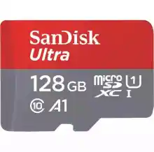 ภาพขนาดย่อของสินค้าเมมโมรี่การ์ดSanDisk Ultra microSDXC C10 100MB/s R-128GB U1 A1 UHS-1 4x6 10Y (SDSQUAR_128G_GN6MN) ( เมมโมรี่การ์ด ไมโครเอสดี การ์ด ) การ์ดหน่วยความจำ