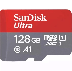 สินค้า เมมโมรี่การ์ดSanDisk Ultra microSDXC C10 100MB/s R-128GB U1 A1 UHS-1 4x6 10Y (SDSQUAR_128G_GN6MN) ( เมมโมรี่การ์ด ไมโครเอสดี การ์ด ) การ์ดหน่วยความจำ