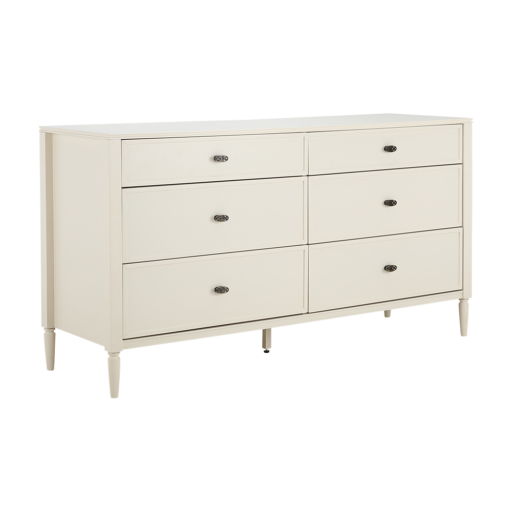 INDEX LIVING MALL MONET Chest 6 drawers 160 cm. - Ivory ราคา 17,910 บาท*ส่งฟรี