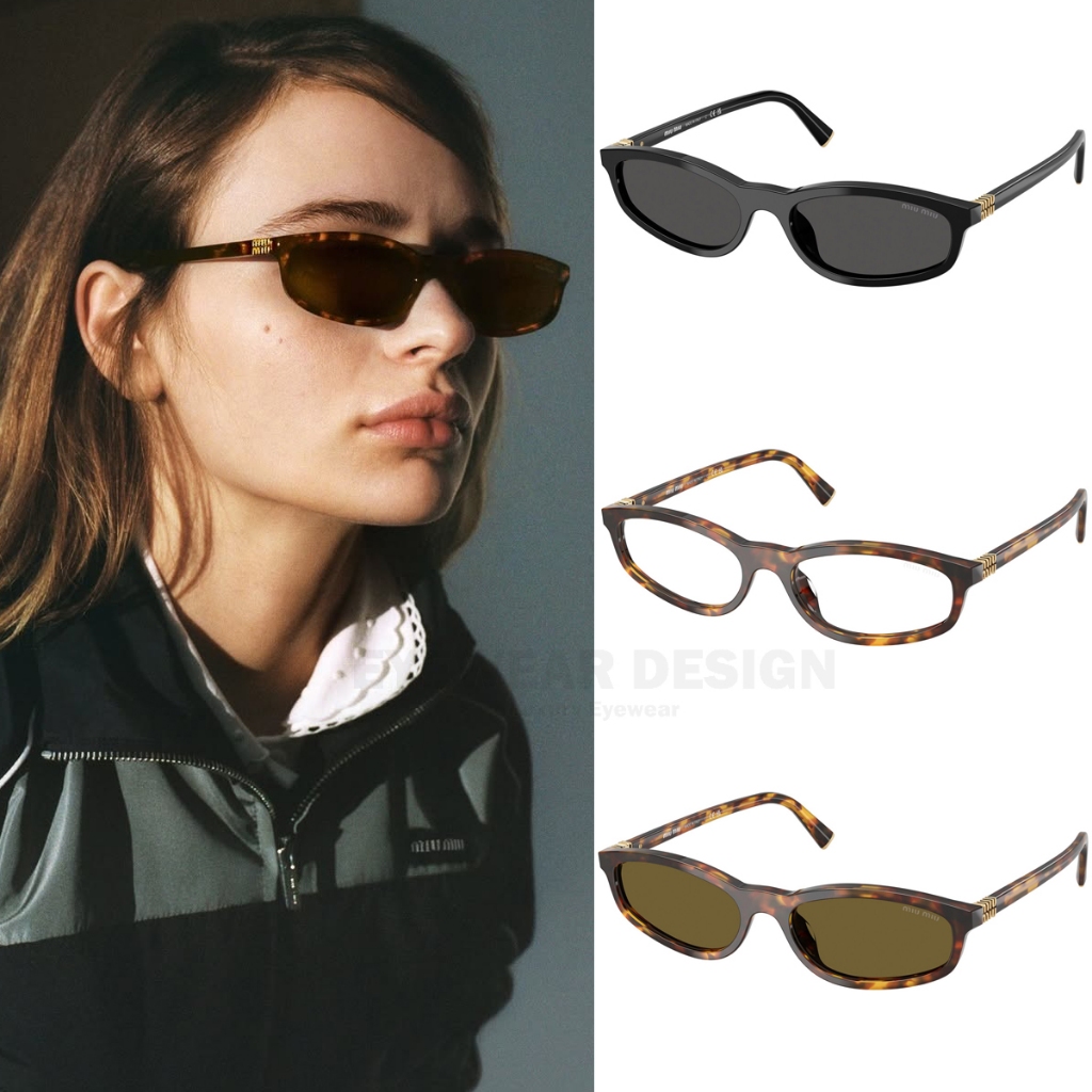 Miu Miu Mua06Sf Sunglasses with Accessories, 100% Genuine. ราคา 12,490 บาท*ส่งฟรี