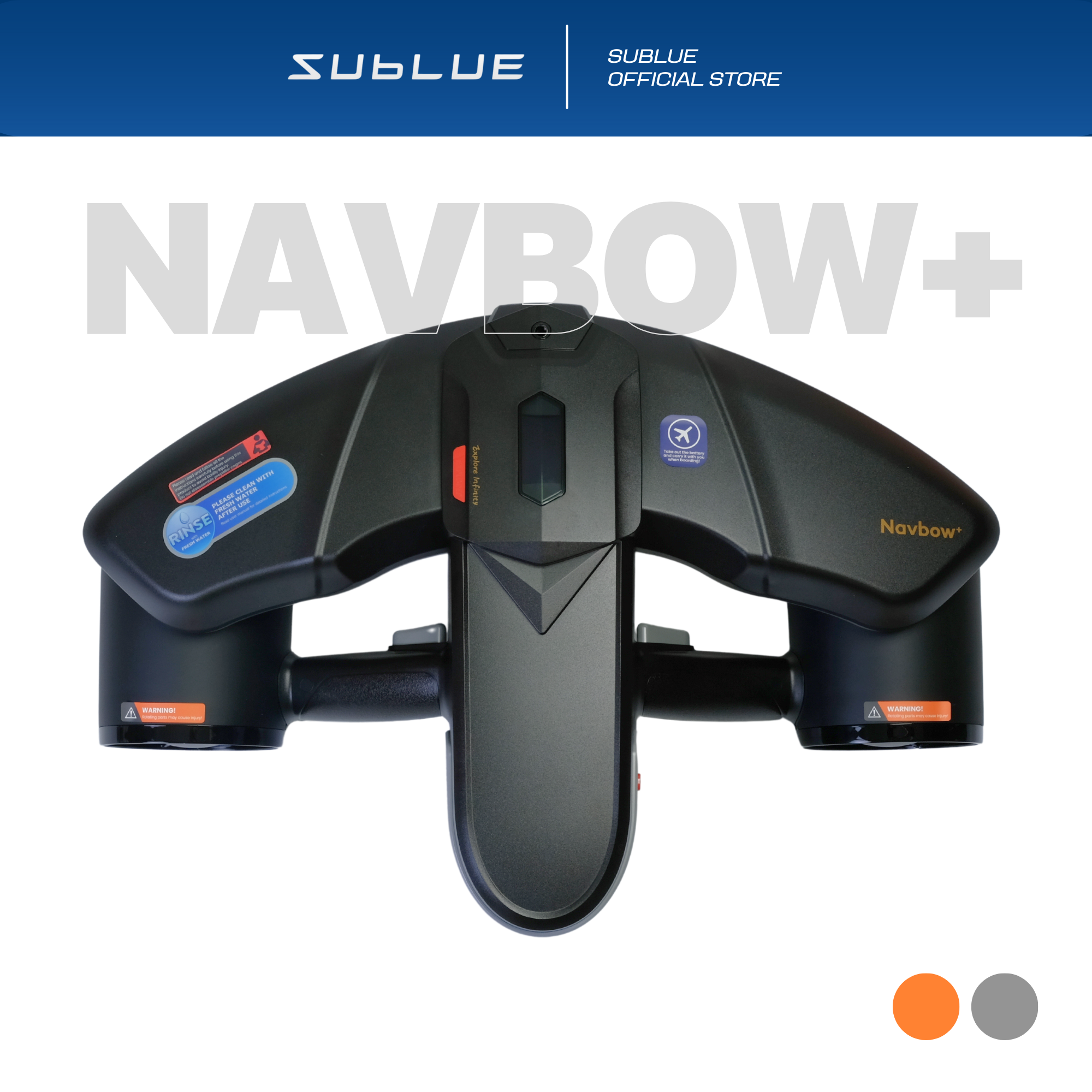 Sublue navbow + scooter diving underwater scooter diving aids 1 year warranty Thailand Center ราคา 59,900 บาท*ส่งฟรี