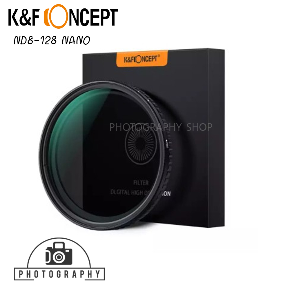 K&F FILTER ND8-128 NANO PRO VARIABLE ฟิวเตอร์