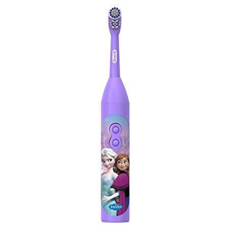 แปรงสีฟันไฟฟ้าเพื่อรอยยิ้มขาวสดใส หนองคาย Oral B Pro Health Jr  Battery Powered Kid s Toothbrush featuring Disney s Frozen  Soft  1 ct