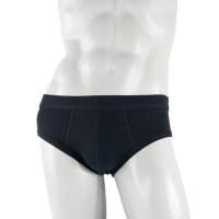 Pierre cardin รุ่น PC-323-BL กางเกงในทรง Brife สีดำ ขอบ Spandex ผ้า Cotton 100% 1Pack 2 ตัว ให้สัมผัสที่นุ่ม มีเนื้อผ้าเบา รู้สึกสบายทุกครั้งที่สวมใส่