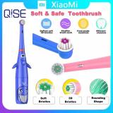 สมุทรสาคร Xiaomi QISE Cartoon Children เด็กแปรงสีฟันไฟฟ้า Electric Toothbrush With Handle Rotate Soft Hair Dental Care Massage Tooth Brush Baby Kids Oral Clean Products