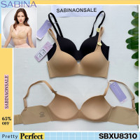 Sabina ซาบีน่า เสื้อชั้นใน INVISIBLE WIRE (ไม่มีโครง) รหัส SBXU8310 BK สีดำ SBXU8310 CD SEAMLESS FIT รุ่น Pretty Perfect