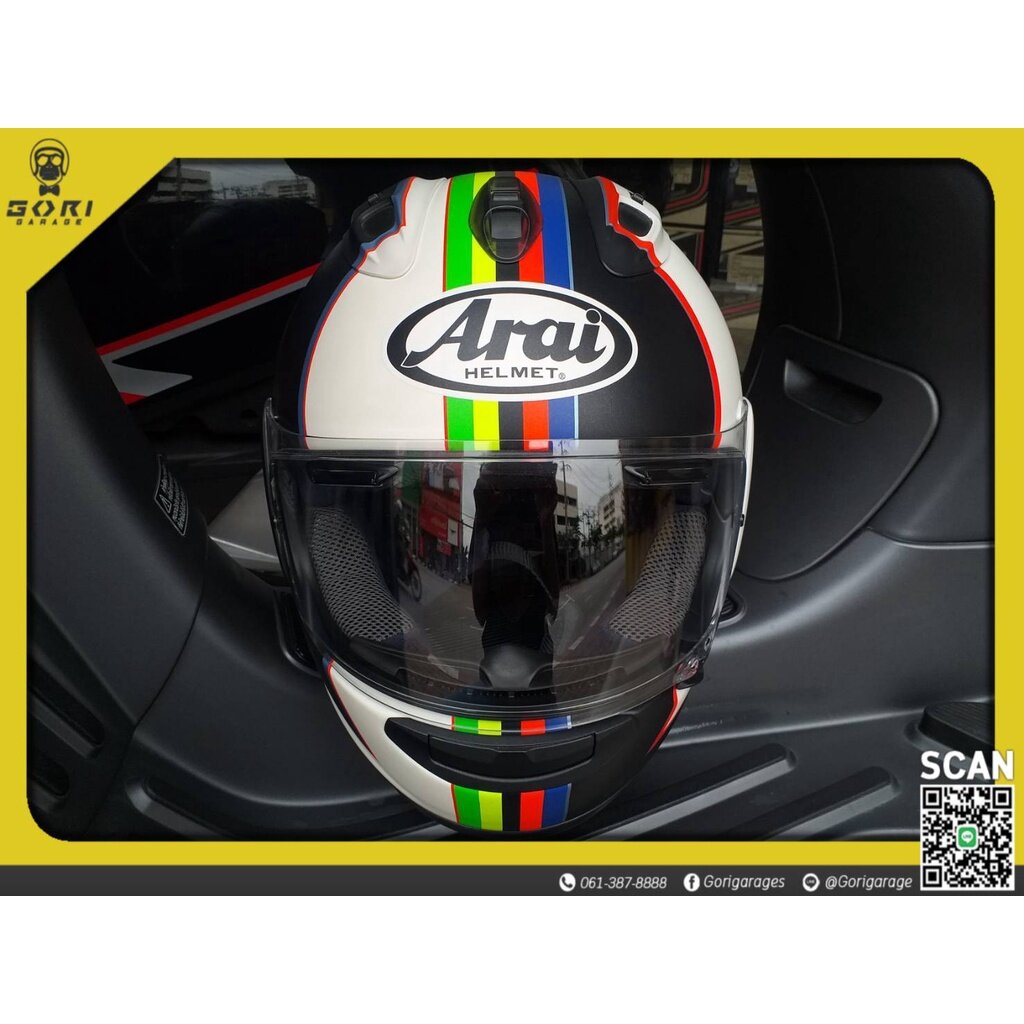 Arai best sale rx7x haslam