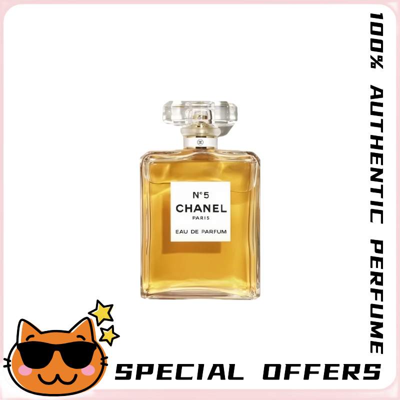 100% AUTHENTIC Chanel N°5 + Eau De Parfum +100ML ราคา 3,350 บาท*ส่งฟรี