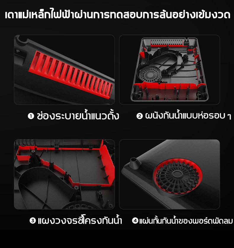 มุมมองเพิ่มเติมของสินค้า [จัดส่งจากประเทศไทย] ELECTROLUX เตาแม่เหล็กไฟฟ้า รุ่น RO86AA-สีดำ (รับประกัน 1 ปี)