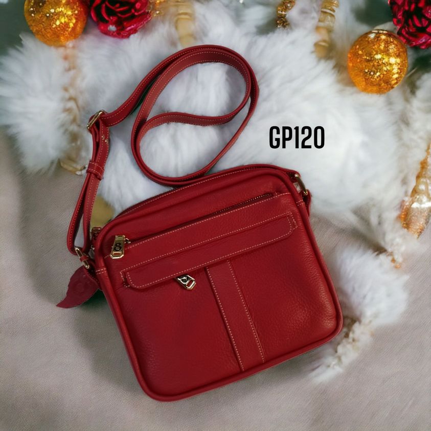 GPBAGS กระเป๋าสะพายหนังแท้ รุ่น-GP120 ราคา 1,890 บาท*ส่งฟรี