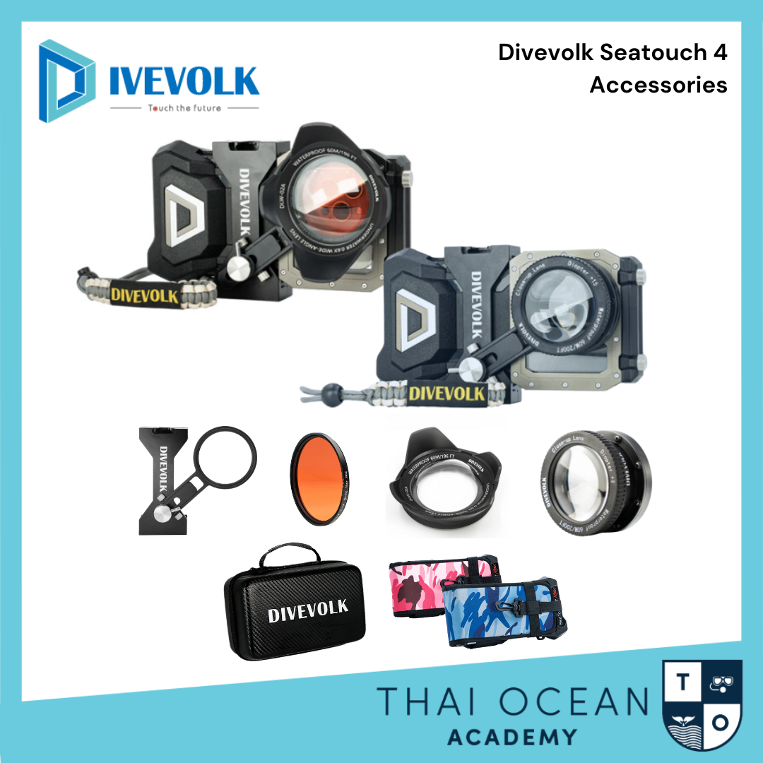 Divevolk Accessories สำหรับ Divevolk Seatouch 4 Max ราคา 8,910 บาท*ส่งฟรี