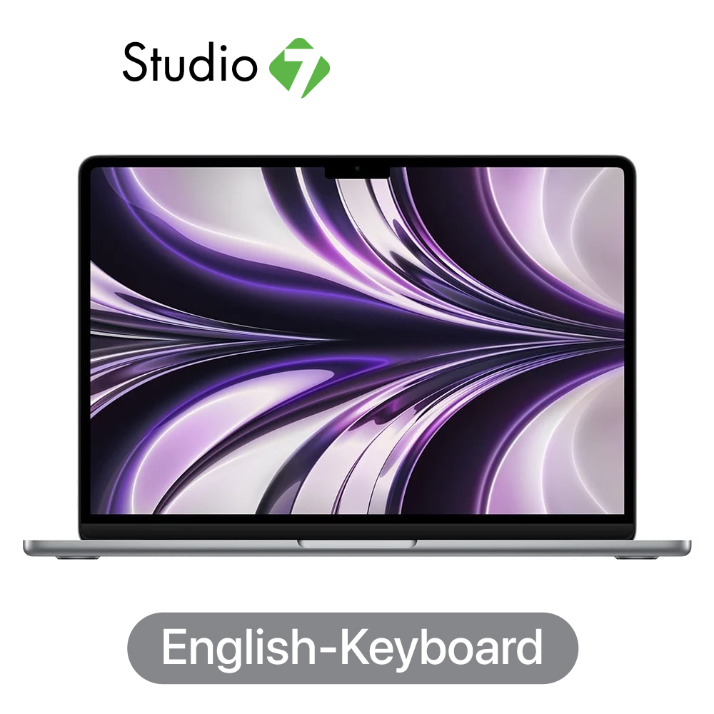 Apple MacBook Air 13 : M2 chip 8C CPU/8C GPU/8GB/256GB ปี 2022 Eng-Keyboard by Studio 7 ราคา 34,900 บาท*ส่งฟรี