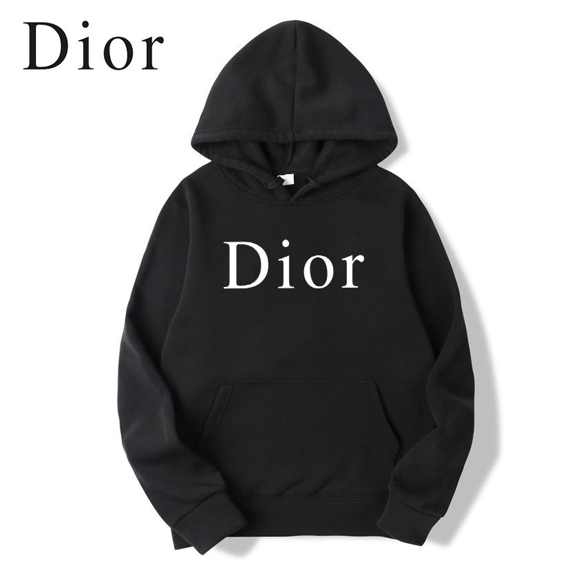 Happy J 2019 เสื้อแจ็คเก็ต เสื้อคลุม เสื้อกันหนาว เสื้อฮู้ด ผู้หญิง แขนยาว+หมวกน่ารัก ลายDiorแฟชั่น สำหรับฤดูใบไม้ร่วง - เสื้อผ้าแฟชั่นนานาชาติ Dior