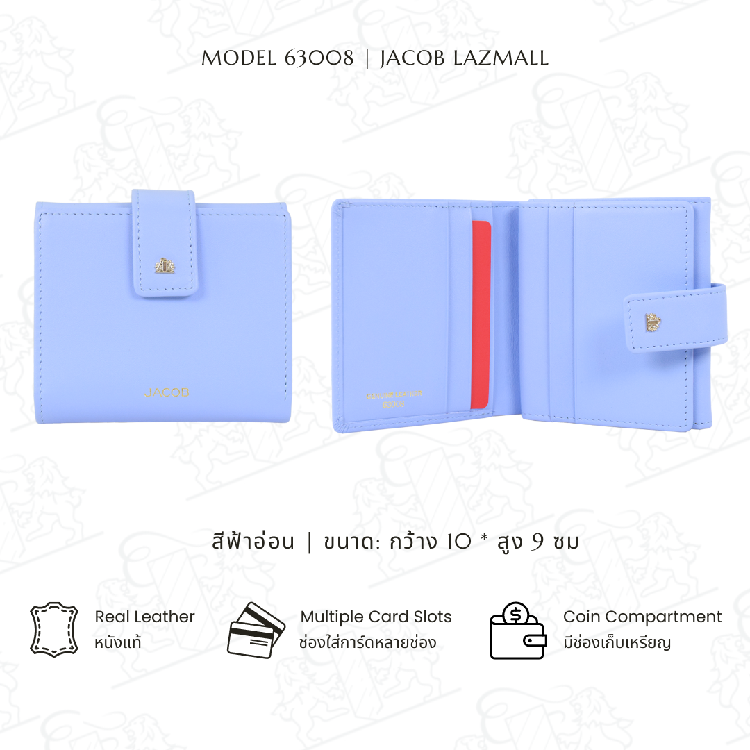 JACOB Women Leather Wallet 63008 ราคา 1,329 บาท*ส่งฟรี