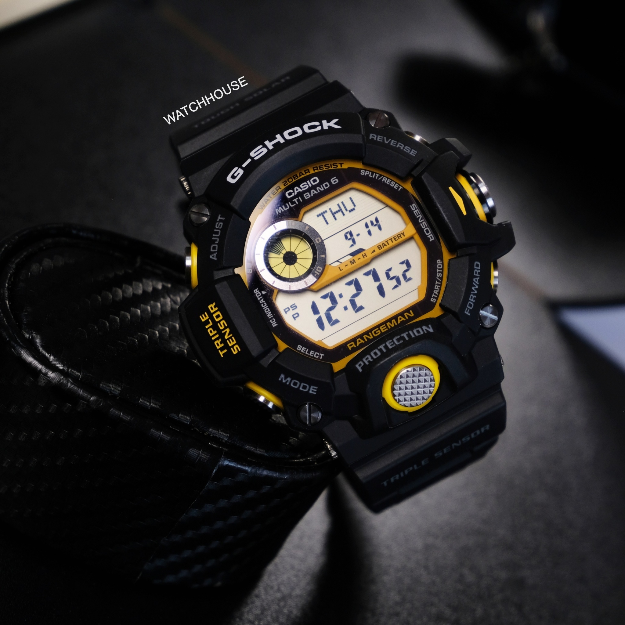 นาฬิกาผู้ชาย Casio G-Shock RANGEMAN รุ่น GW-9400Y-1 จีช็อค ราคา 8,500 บาท*ส่งฟรี