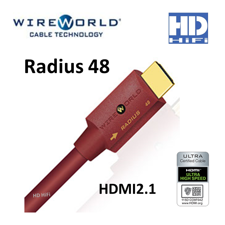 Wireworld Radius 48 HDMI Cable 2.1 ราคา 2,520 บาท*ส่งฟรี