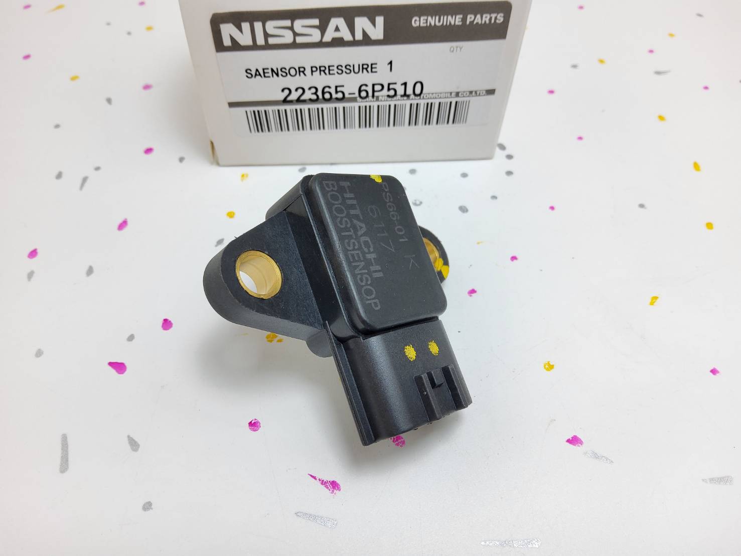 แม็บเซ็นเซอร์เทอร์โบ NISSAN NAVARA D22 ZDI3.0 YD25#22365-6P510*****ถูกและดีมีที่นี่ รับประกันคุณภาพสินค้า**** ราคา 1,050 บาท*ส่งฟรี