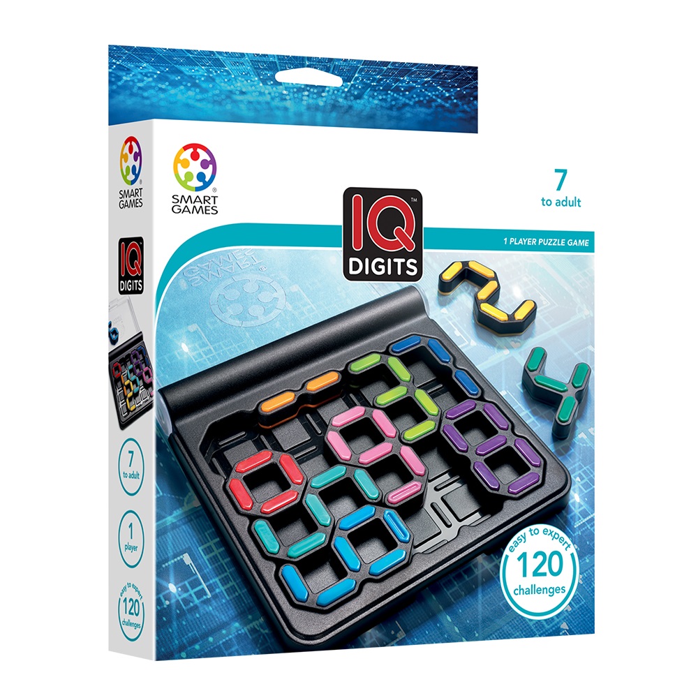 Smart Games, Iq Digits Brain Training Toy, Enhances Intelligence for Children 7 Years and Up, Genuine Copyright from Belgium, the Store Is the Main Representative in Thailand. ราคา 712 บาท*ส่งฟรี