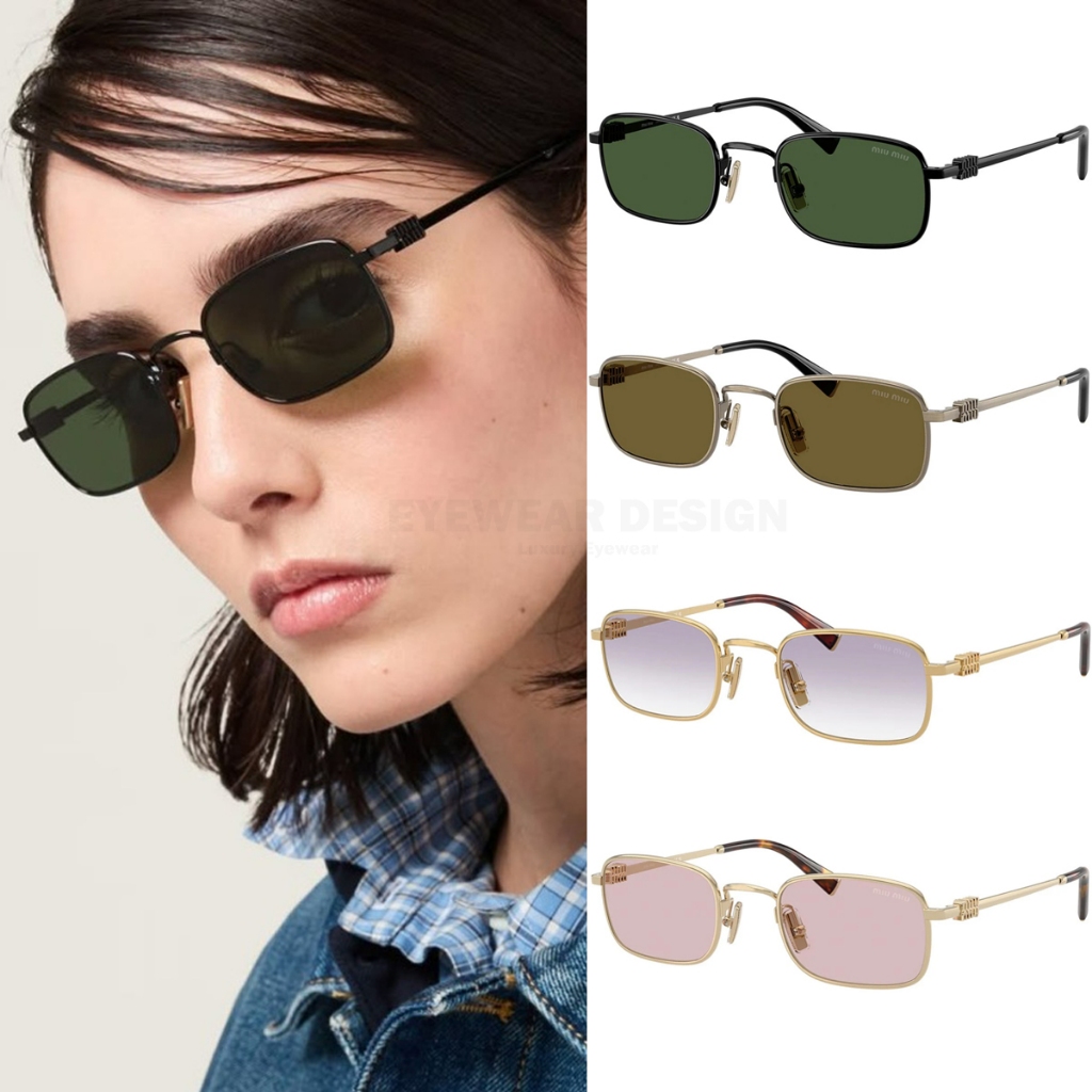 Miu Miu Mua53S Sunglasses with Accessories, 100% Genuine. ราคา 12,490 บาท*ส่งฟรี