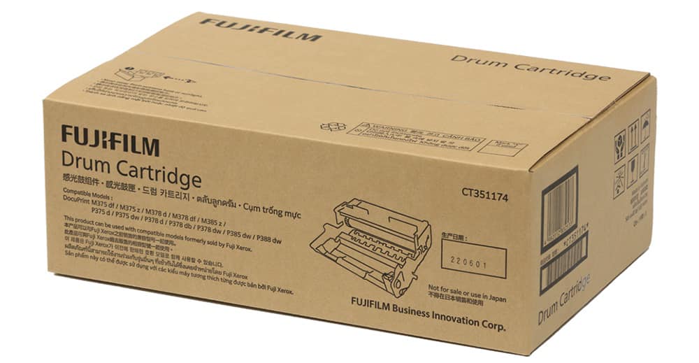 Original Drum Unit Fujifilm Ct351174Docuprint M375Df / M375Z / M378D / M378Df / M385Z / P375D / P375Dw / P378D / P378Db / P378Dw / P385Dw / P388Dw Color: Black Printing Capacity 5% on A4 Size Paper, Can Print Documents for 30,000 Pages. ราคา 2,990 บาท*ส่งฟรี