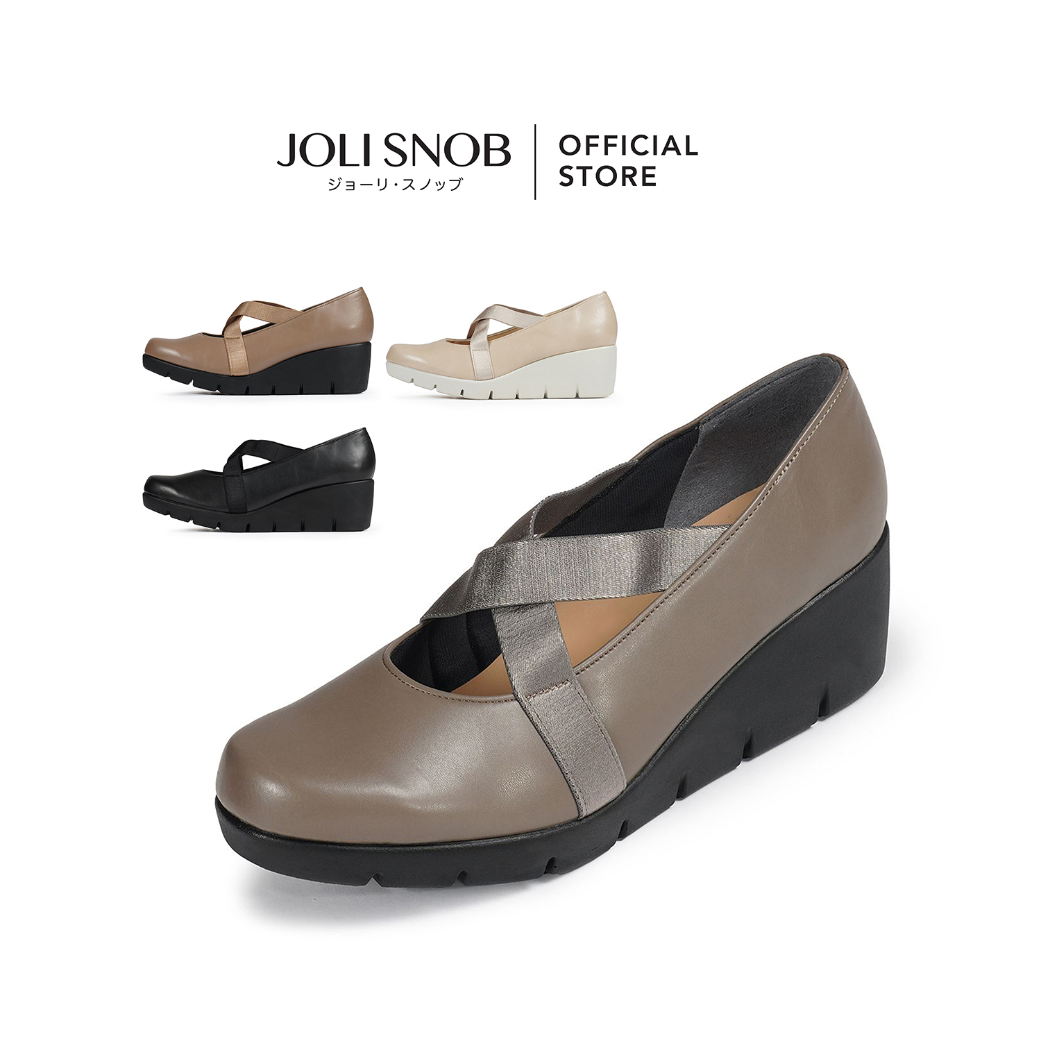 JOLI SNOB | Comfort High Heels รองเท้าส้นสูง ใส่สบาย ผู้หญิง Made in Japan | FC-39619 ราคา 4,590 บาท*ส่งฟรี