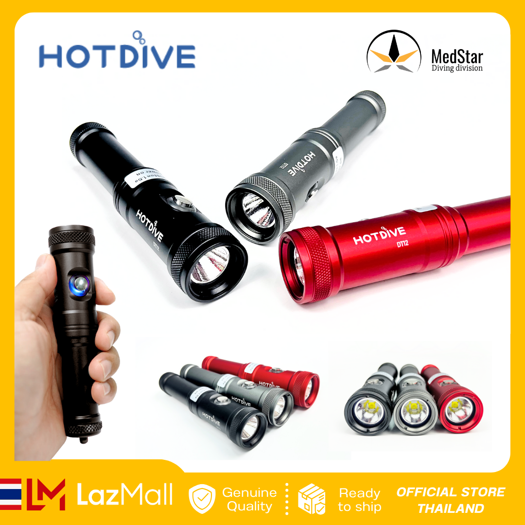 Scuba Diving LED Torch 1200 Lumens 100m ราคา 2,645 บาท*ส่งฟรี