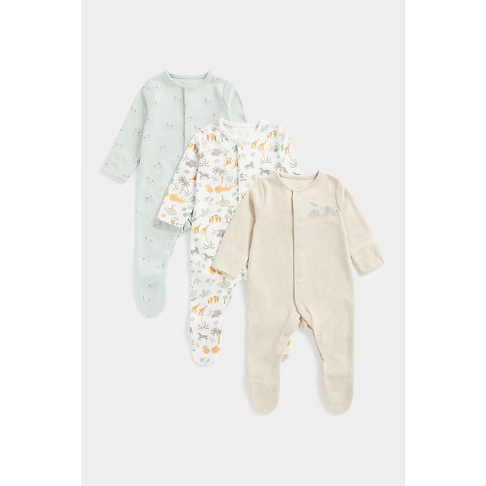 Little Zoo Sleepsuits - 3 Pack ราคา 895 บาท*ส่งฟรี