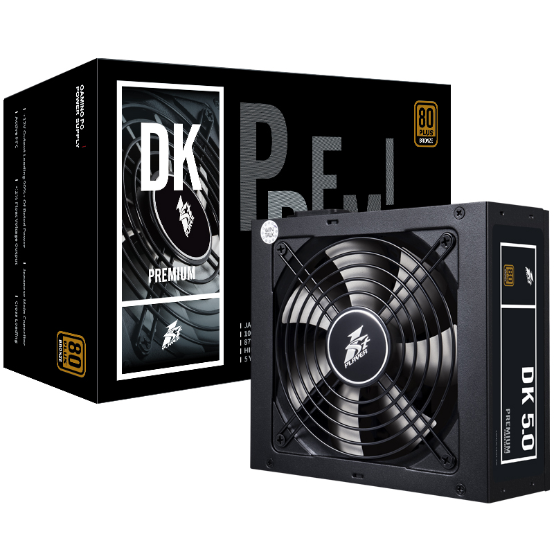 อุปกรณ์จ่ายไฟ 1st Player DKPM Series 500W 80Plus Bronze Power Supply รับประกันสินค้า 3 ปี ราคา 1,590 บาท*ส่งฟรี