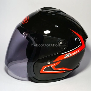 สินค้า หมวกกันน็อค INDEX DUNK NEW หมวกกันน็อค ของแท้100% ไซต์L สีดำเงา 300IQ Racing