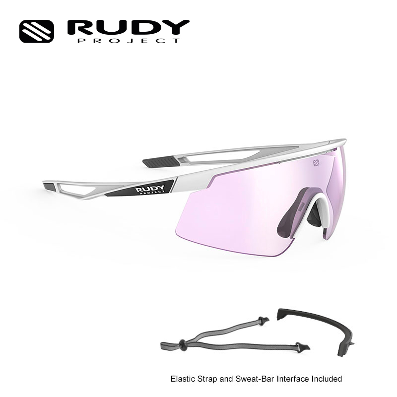 Golf Glasses, Tennis Glasses, Rudy Project Turbolence White Matte / Impactx Photochromic 2 Laser Purple, Sports Glasses with Clip-On Prescription Lenses. Auto-Adjusting Light Safety Glasses ราคา 10,701 บาท*ส่งฟรี