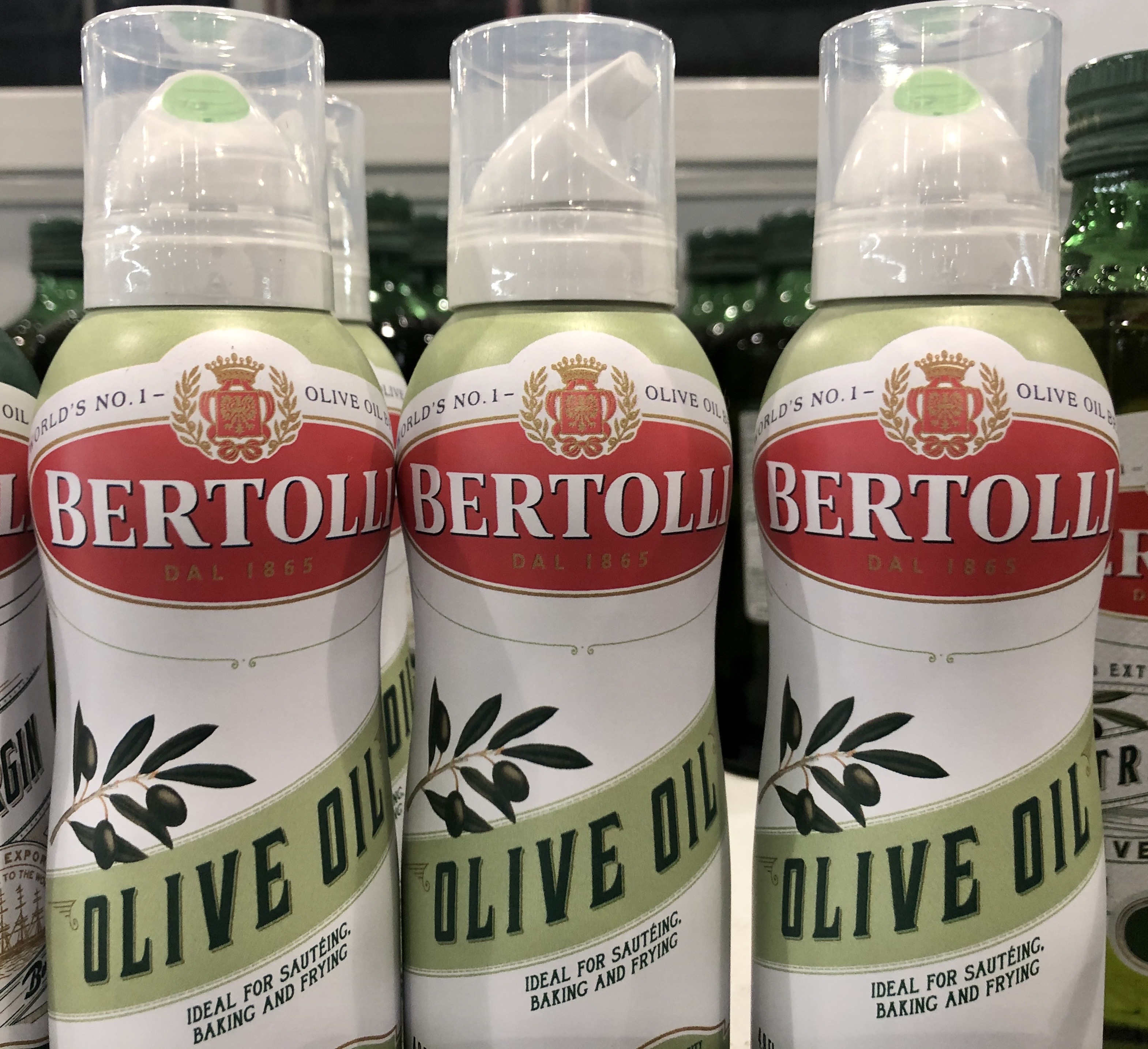 Bertolli Extra Light Olive Oil Spray Shelly Lighting